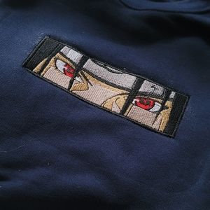 Itachi Uchiha custom embroidered sweatshirt